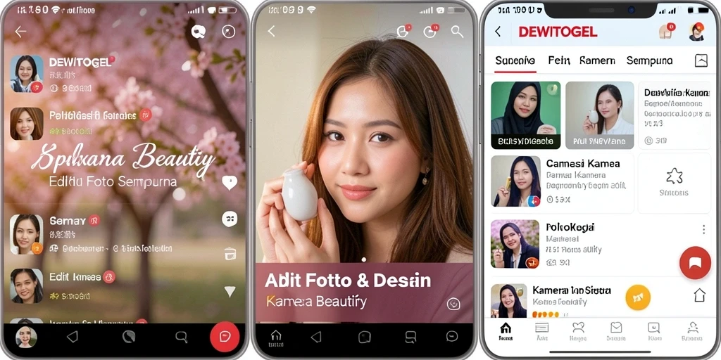 Tampilan antarmuka DEWITOGEL yang menarik dan mudah digunakan.