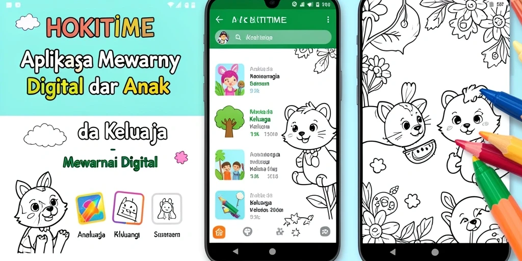 Tampilan antarmuka HOKITIME yang menarik dan fungsional.
