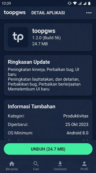 Panduan Unduh dan Instal APK toopgws untuk Android